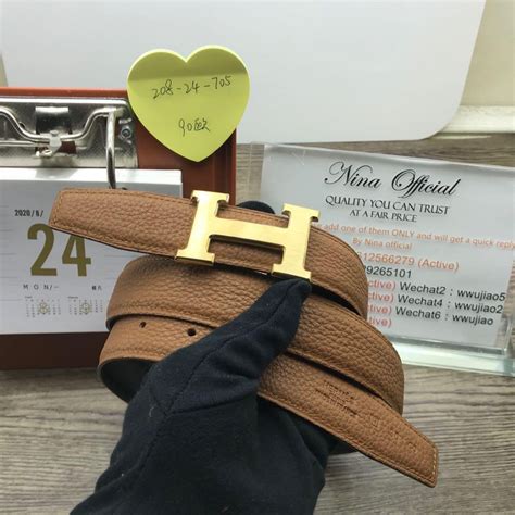 nina hermes belt